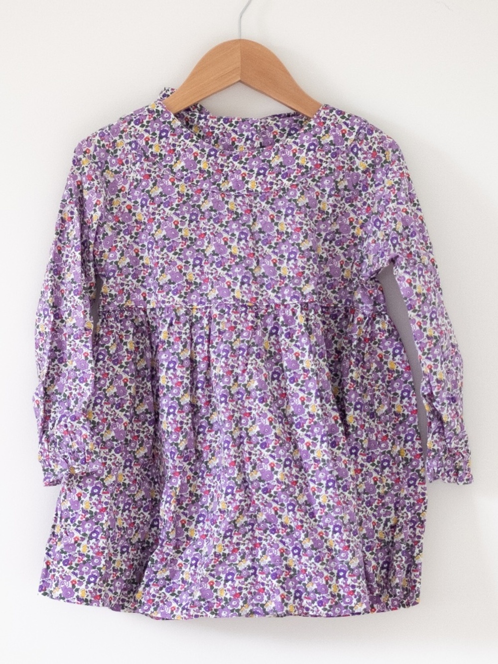 Grace & James purple floral dress